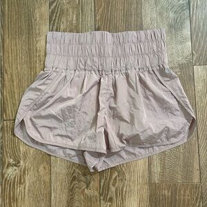 FP Movement Purple Athletic Shorts High-Rise Lightweight